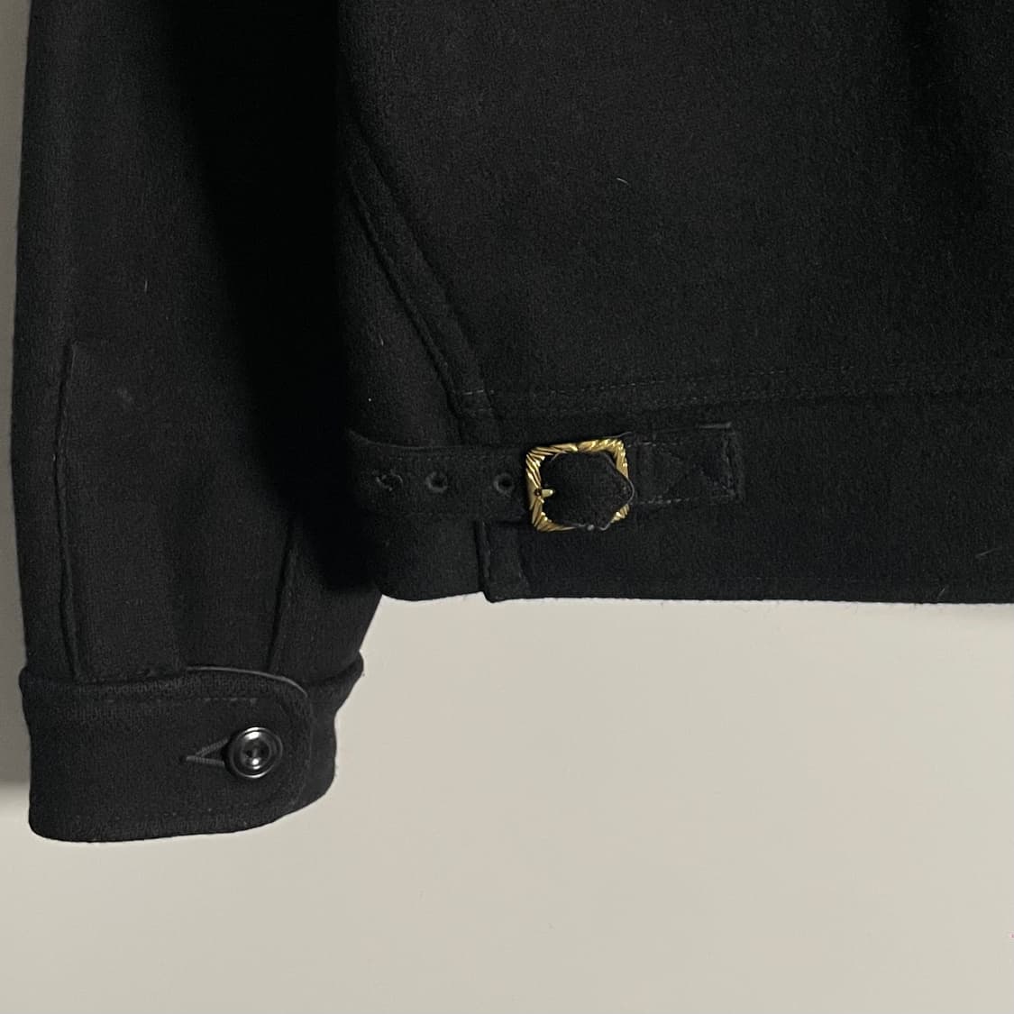 블랙사인 워런티드 숄카라 울 자켓 (on.591)   상품이미지6