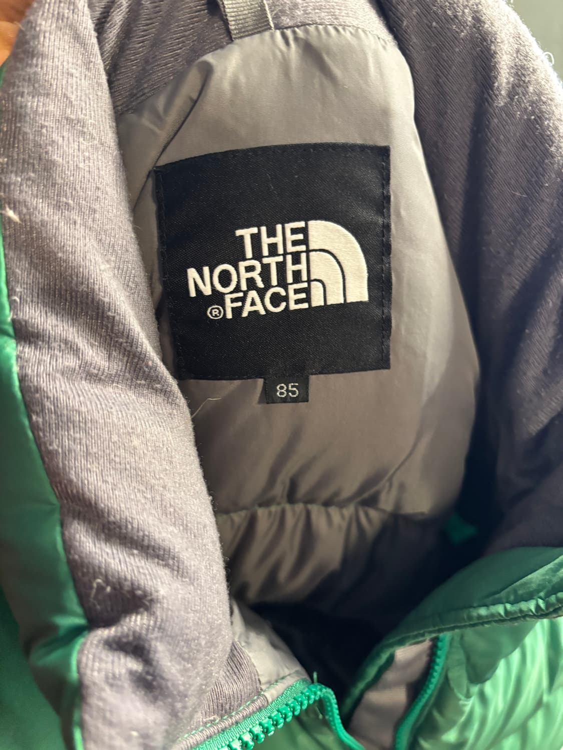 노스페이스 눕시 패딩 그린  상품이미지2