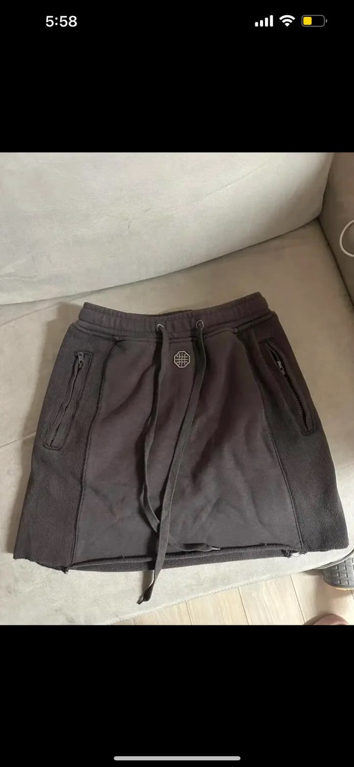 배드블러드 트레이닝 스커트 코코아 상품이미지4