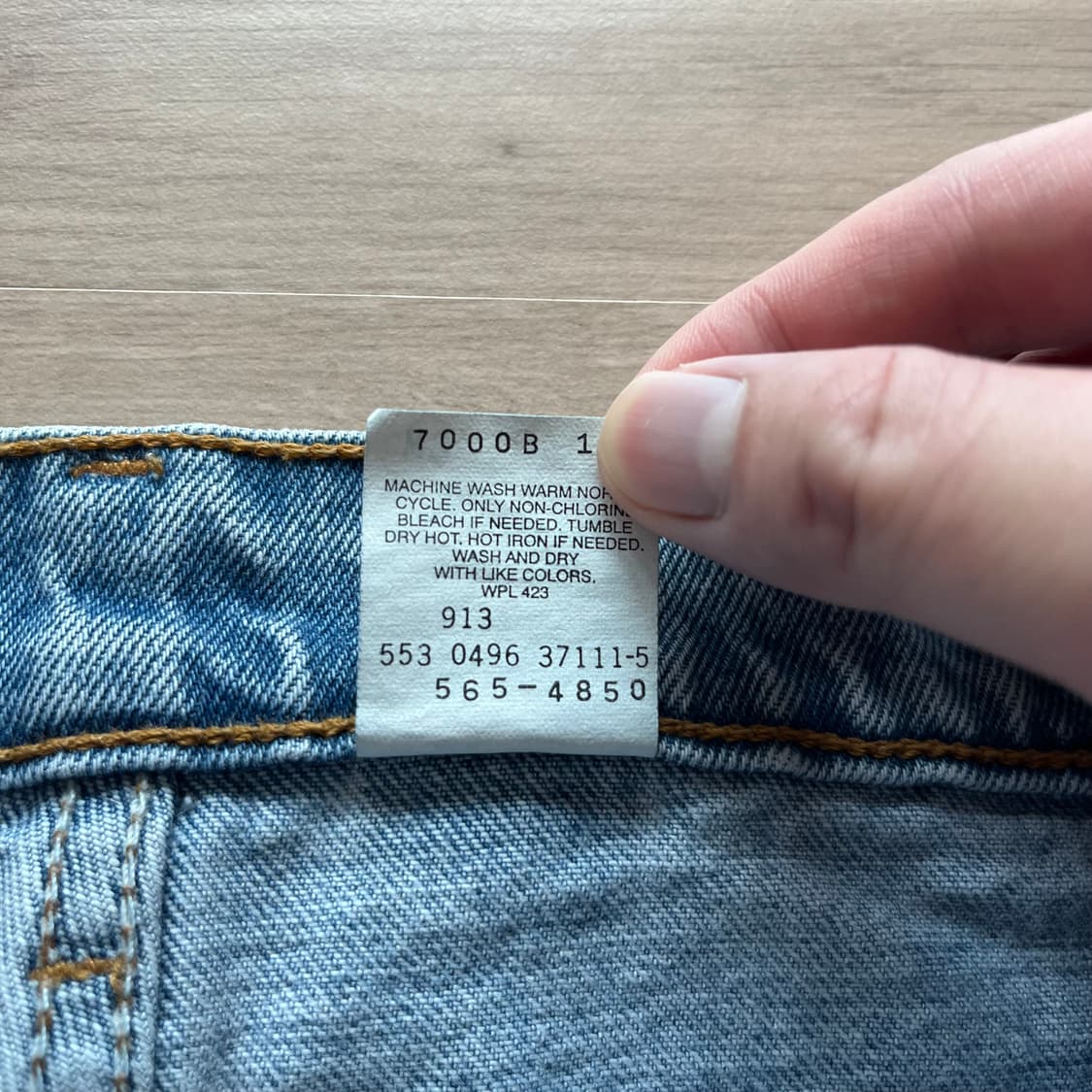 [32X30] 90s 빈티지 리바이스 565 made in usa 상품이미지3