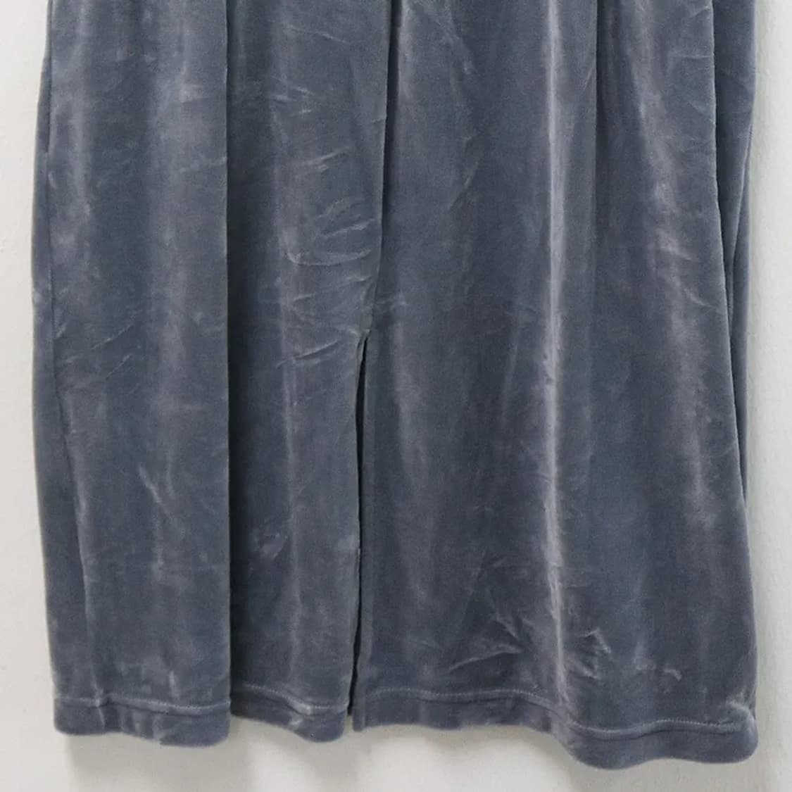 HELM 벨벳 뒷밴딩 롱 스커트 62017 상품이미지8