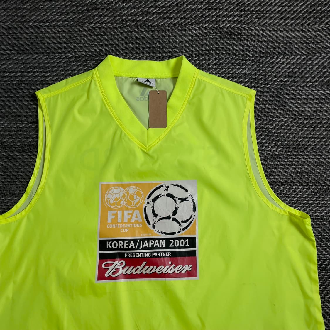 아디다스 2001 FIFA 한일 컨페더레이션스컵 형광 베스트o 4420 상품이미지3