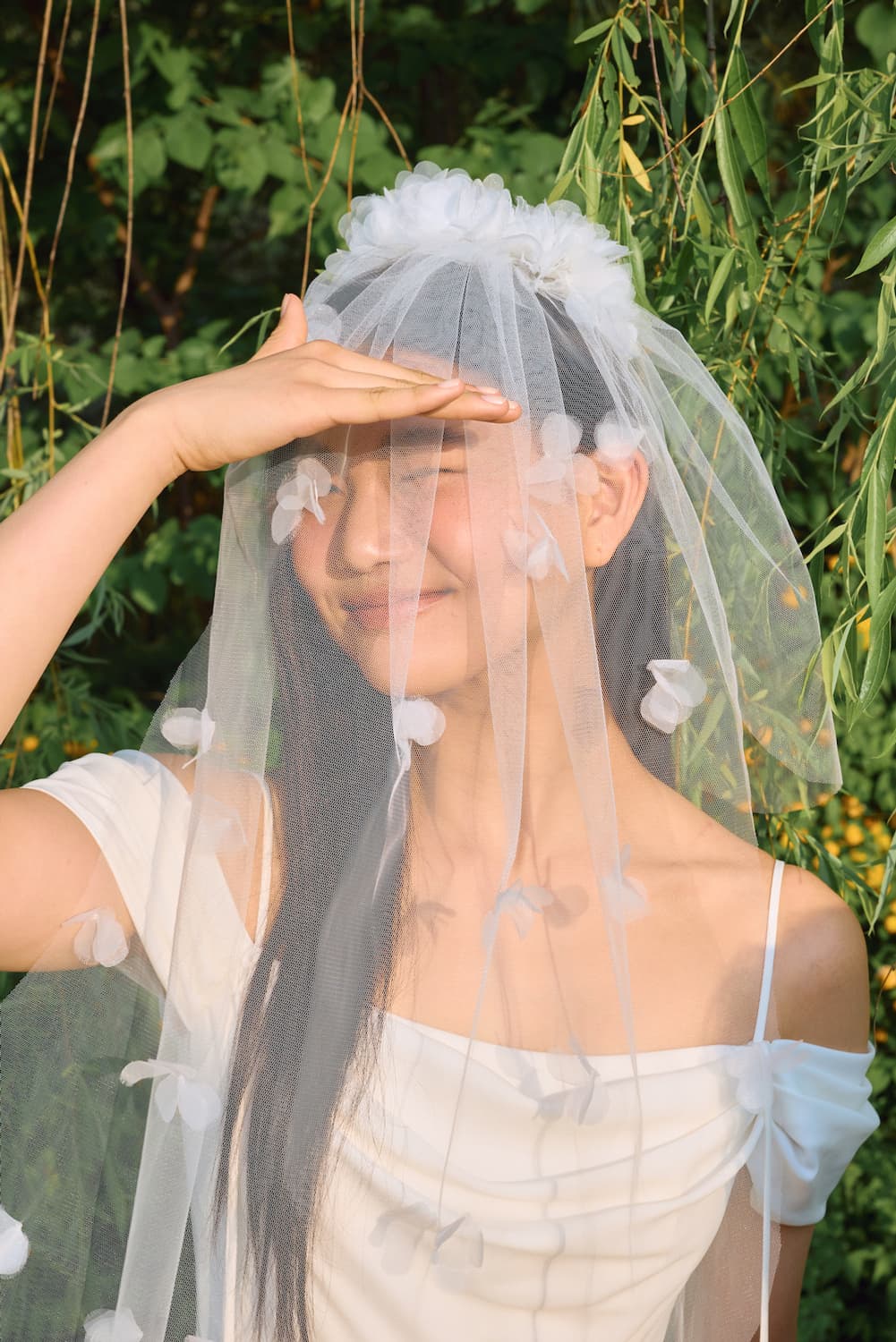 포지베일 white lilac veil 상품이미지1