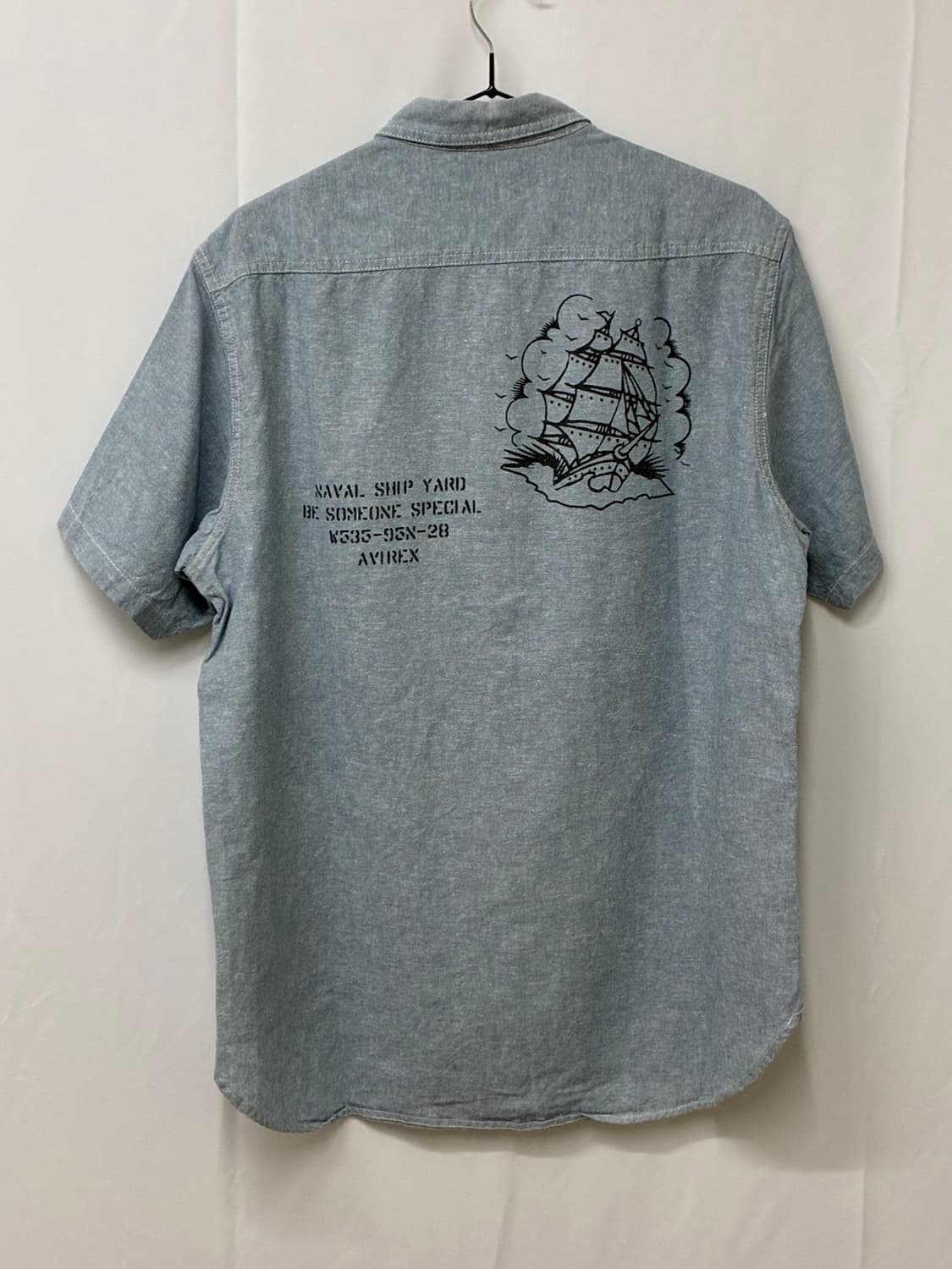 아비렉스 usmc 하프 셔츠 Xl 상품이미지7