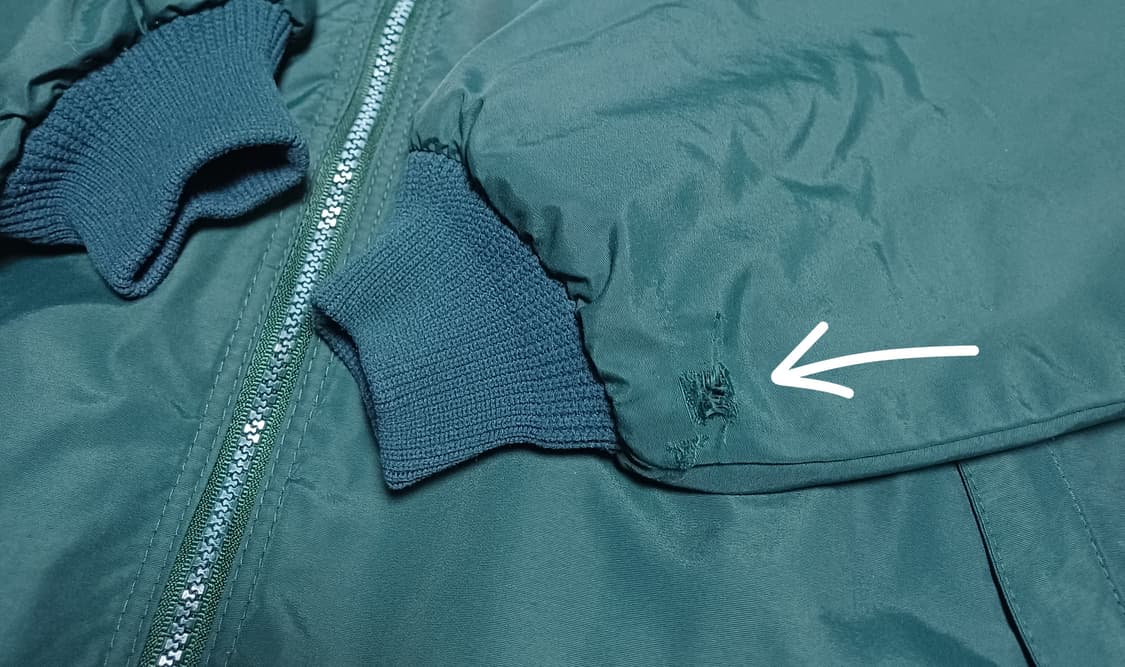 [L] 파타고니아 쉘드 신칠라 봄버 자켓 헌터 그린 상품이미지8