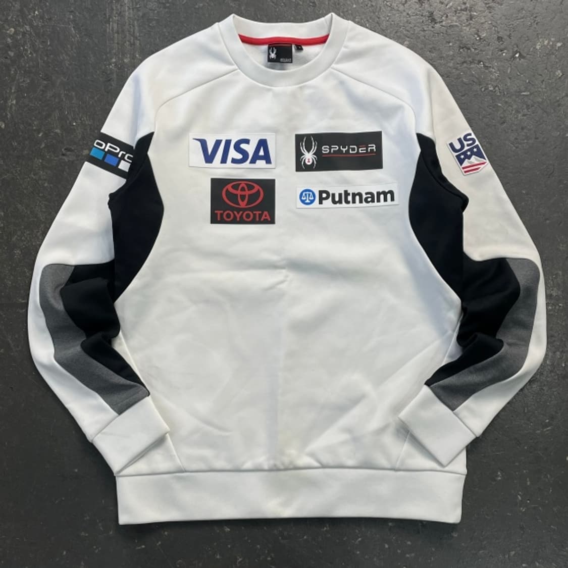 90  스파이더 US 스키팀 맨투맨 상품이미지1