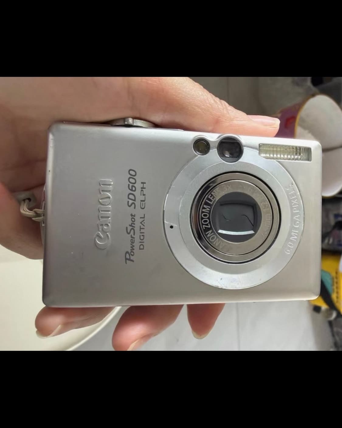 캐논 파워샷 SD 600 (캐논 익서스 60) 빈티지 디카 상품이미지6