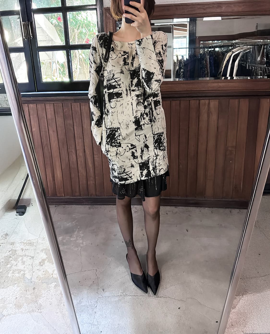 MARNI print cotton blouse onepiece 상품이미지5