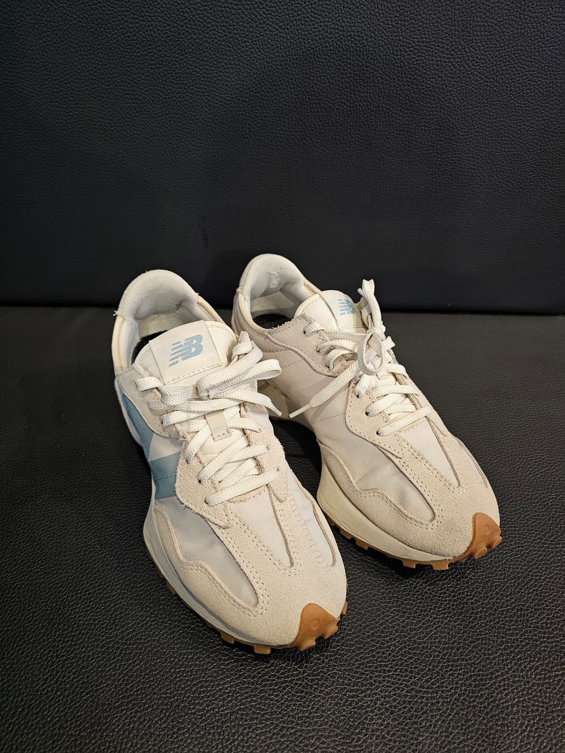 뉴발란스 문빔 327 아이보리 운동화 상품이미지2