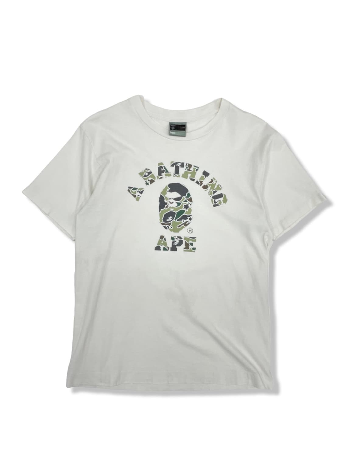 90s 베이프 카모 반팔 티셔츠 상품이미지1