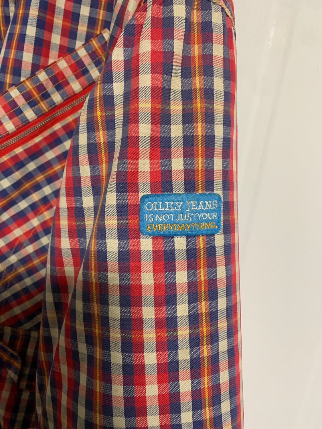 OILILY 체크패턴 패딩 점퍼 상품이미지4