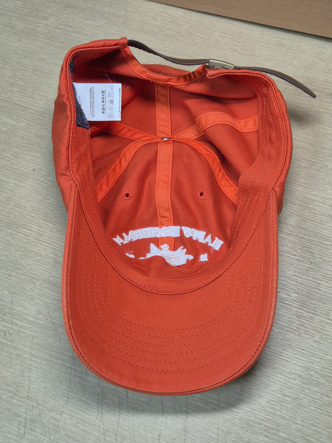 아웃스탠딩 볼캡 오렌지 상품이미지2