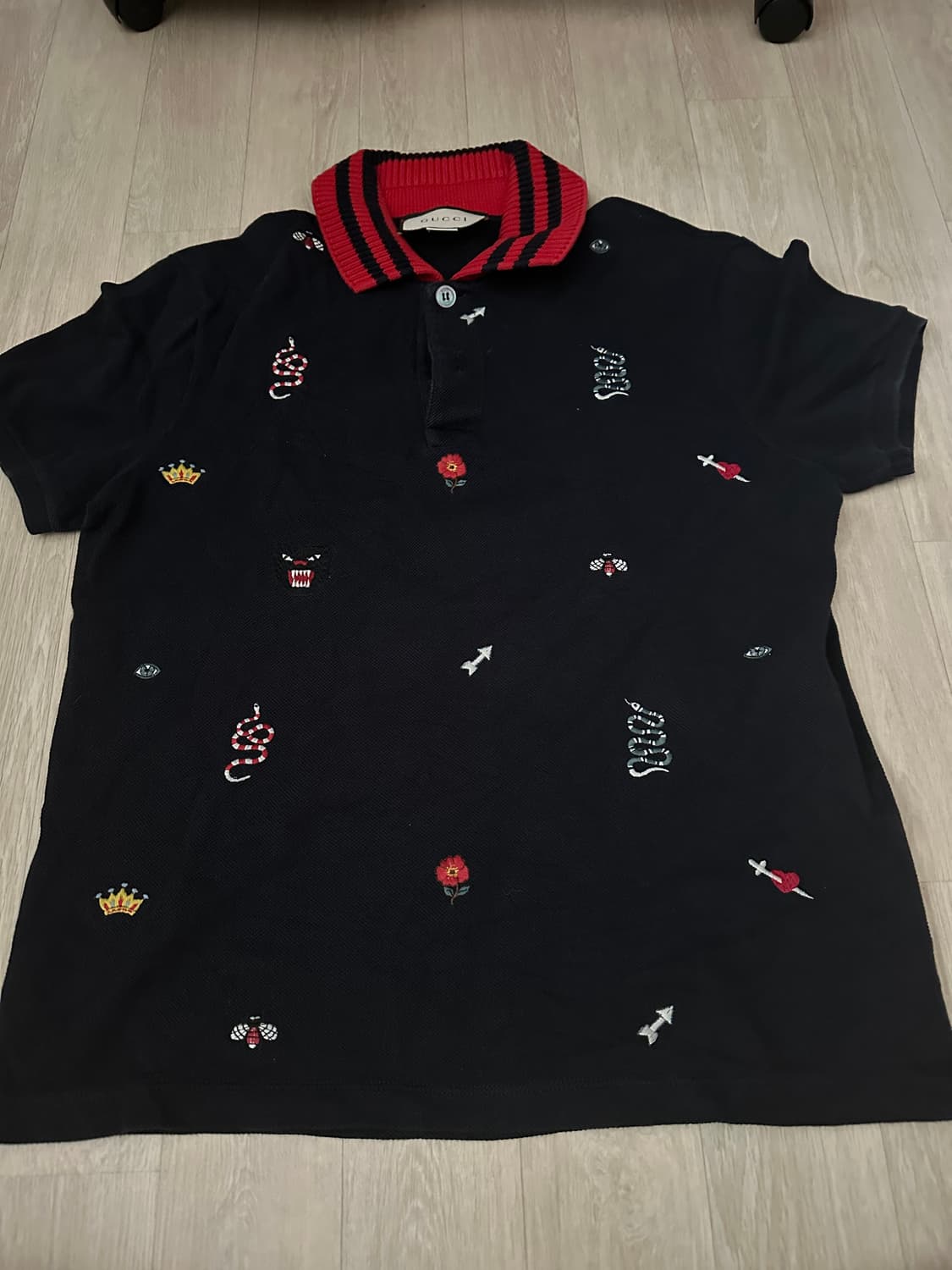 정품 구찌 반팔티 상태좋음 상품이미지1