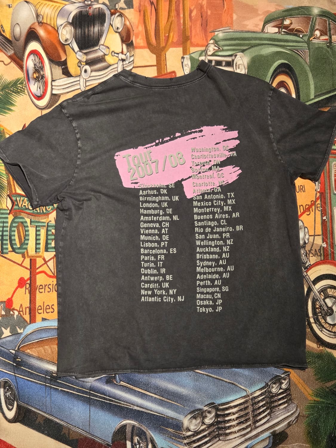 더폴리스 밴드 티셔츠 상품이미지2