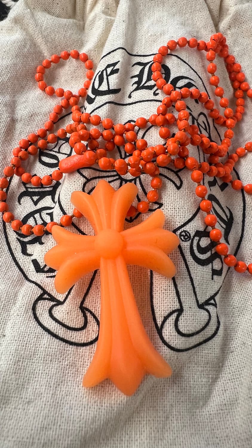 크롬하츠 아오야마 20주년 실리콘 목걸이 상품이미지1