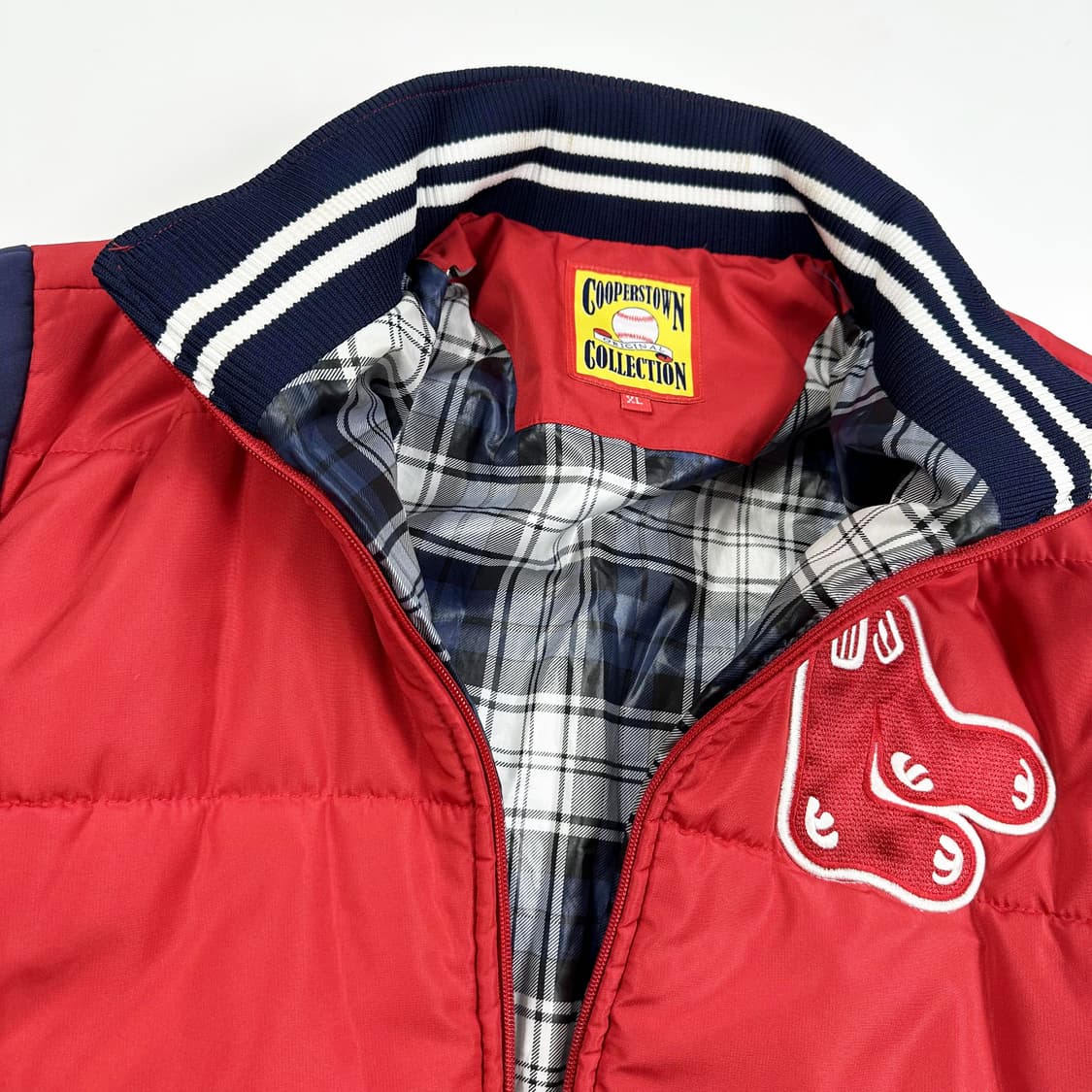 쿠퍼스타운 보스턴 레드삭스 베이스볼 점퍼 자켓 (XL) 상품이미지7