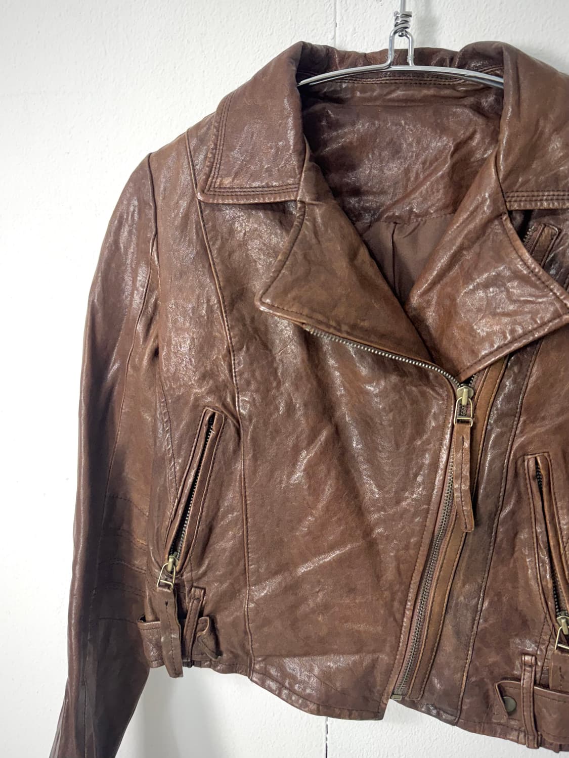 Lambskin leather jacket 상품이미지2