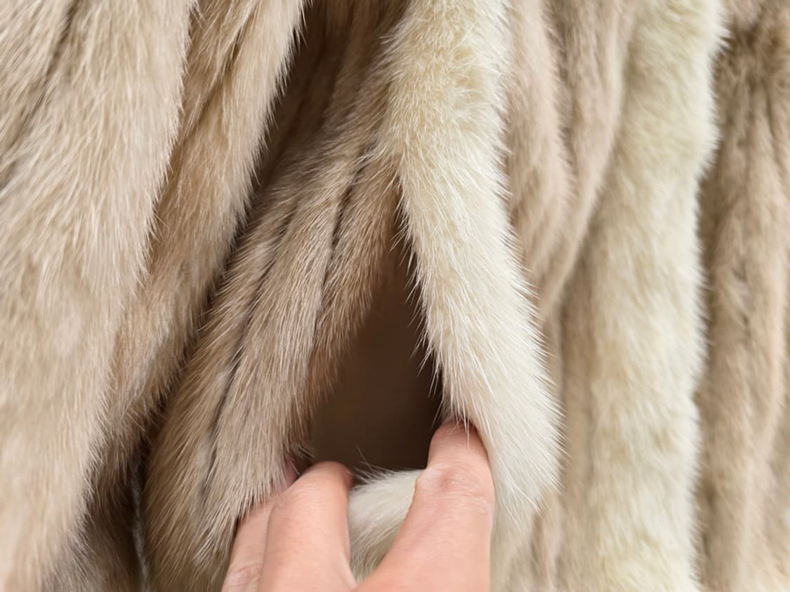 빈티지 천연 밍크 자켓 상품이미지4