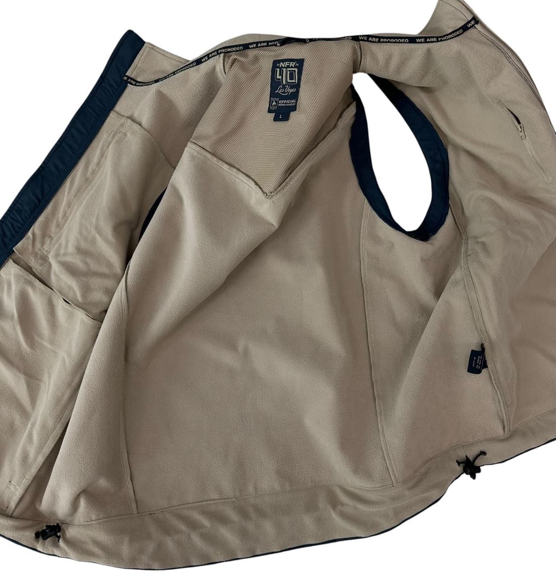 랭글러 NFR 후리스 플리스 베스트 블루그린 (L) 상품이미지9