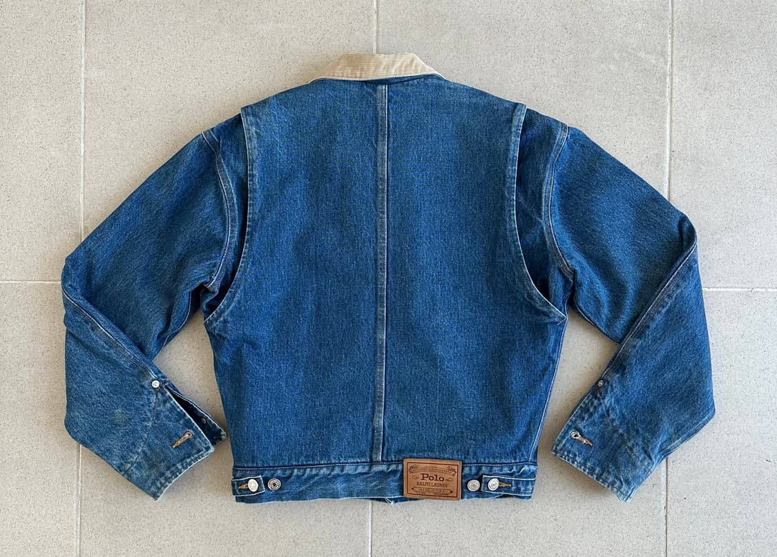 80s 빈티지 폴로 덩가리 자켓 S 상품이미지2