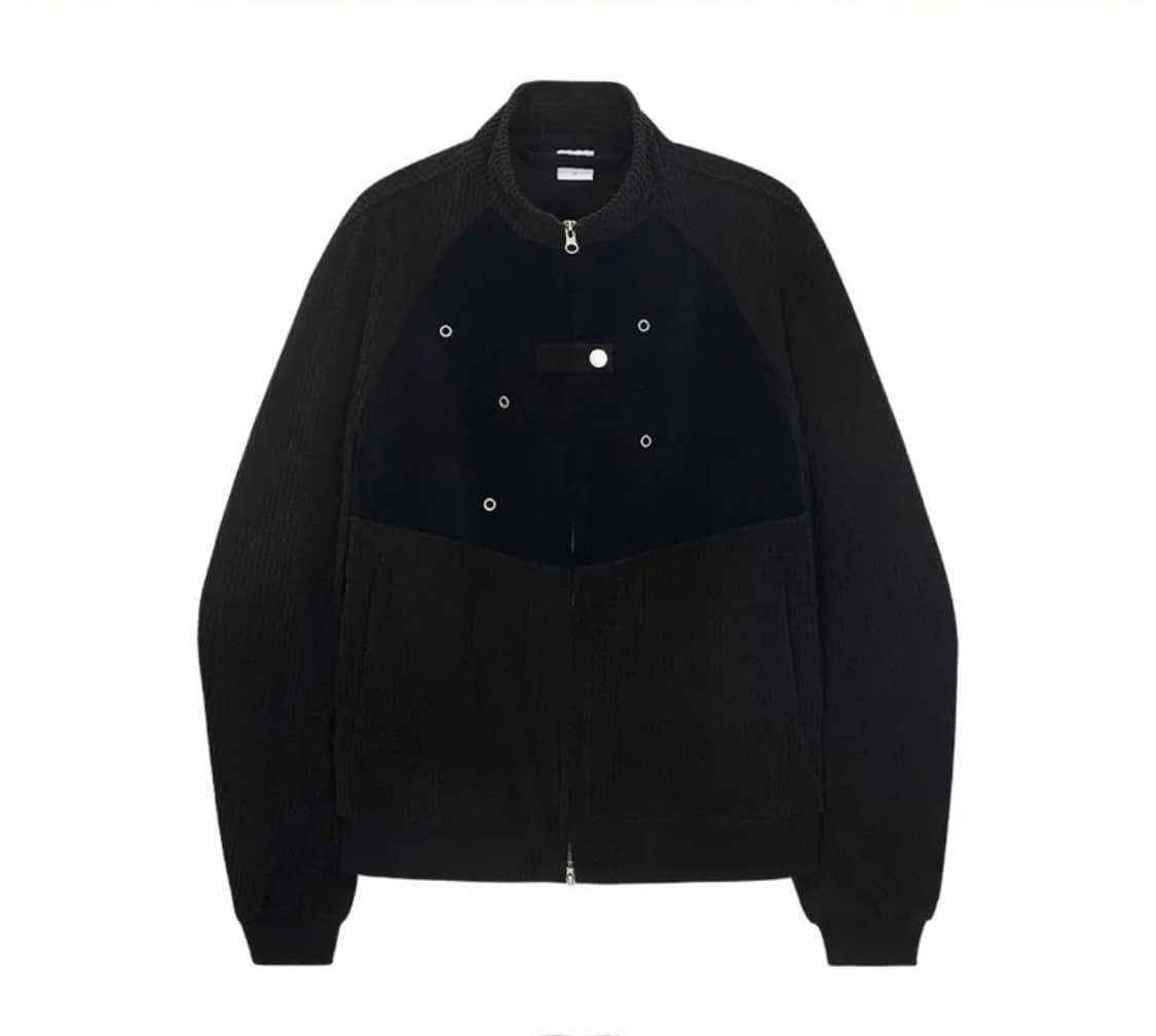 더콜디스트모먼트TCM waffle bomber jacket 상품이미지1