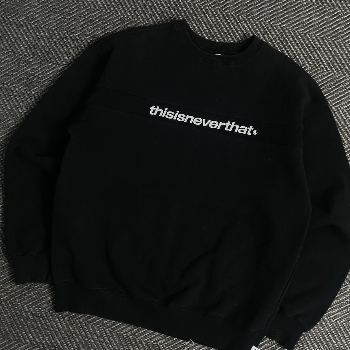 디스이즈네버댓 빅로고 박시핏 맨투맨y 3510 상품이미지1