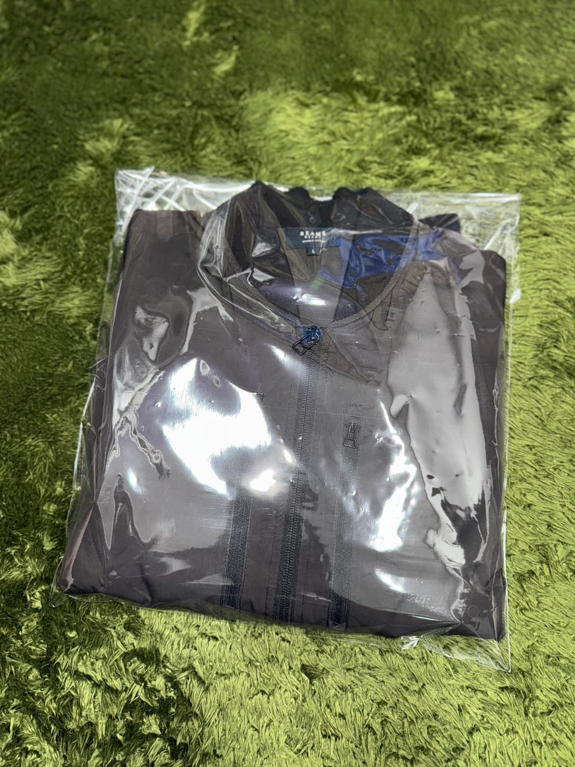[L] BEAMS HEART 빔즈 하트 빈티지 워싱 나일론 자켓 블랙 상품이미지10