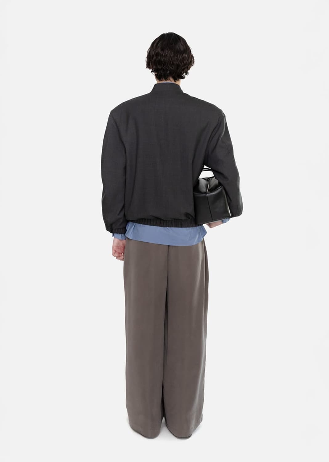 [구매 L ] 아모멘토 Wool Oversize Blouson 상품이미지2