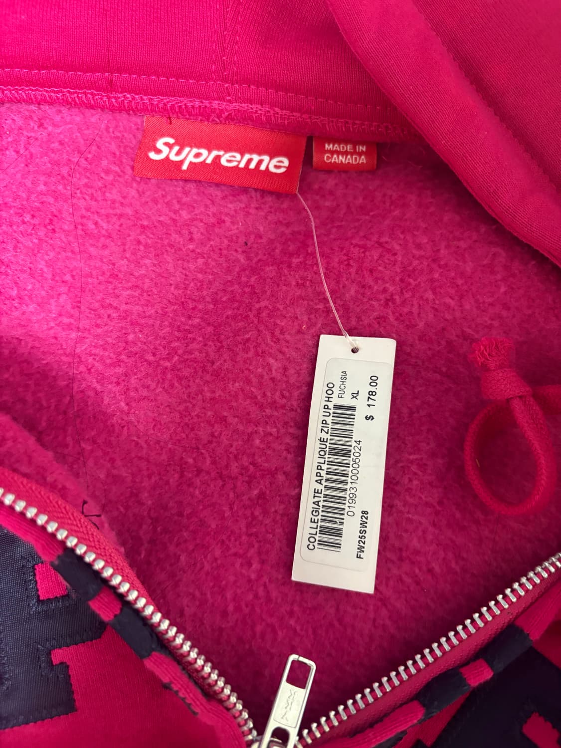 25FW 슈프림 후드집업 상품이미지2