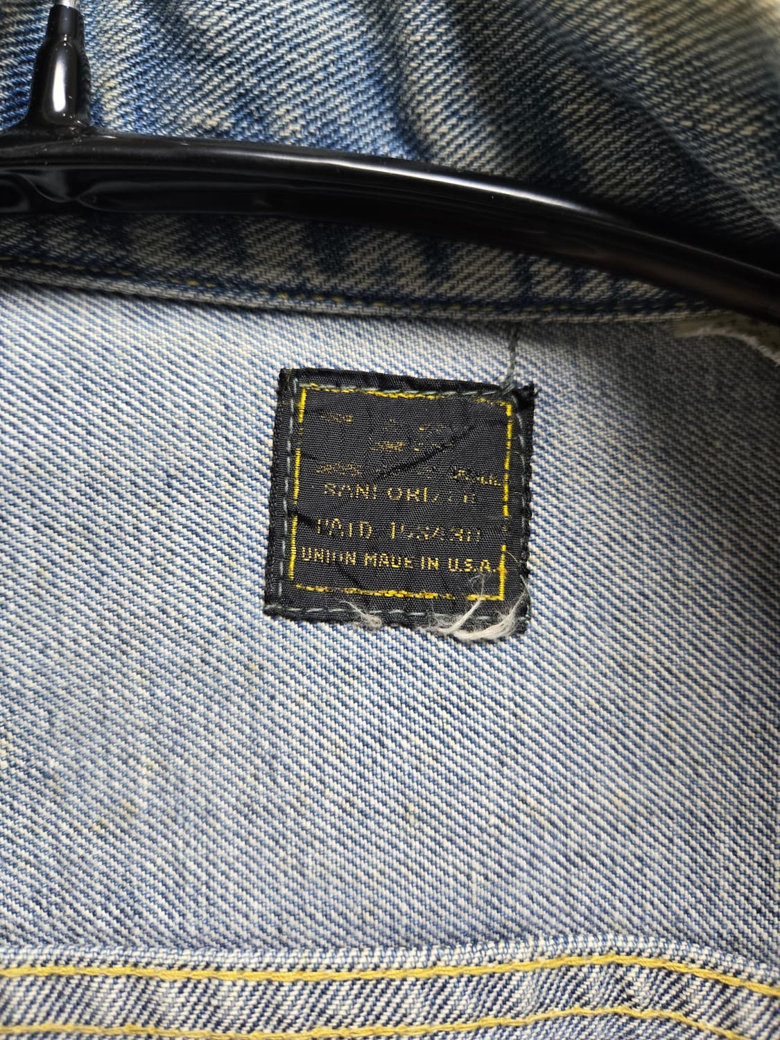 60s-70s LEE 101j 데님 자켓 상품이미지4