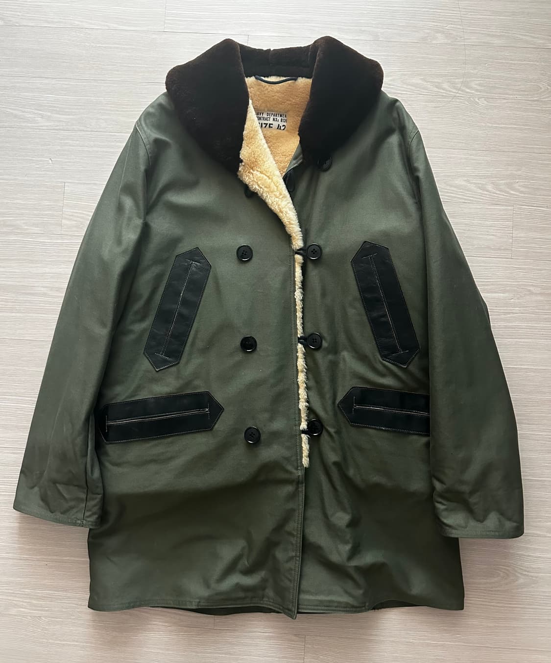 리얼맥코이SHAWL COLLAR COAT42 상품이미지1