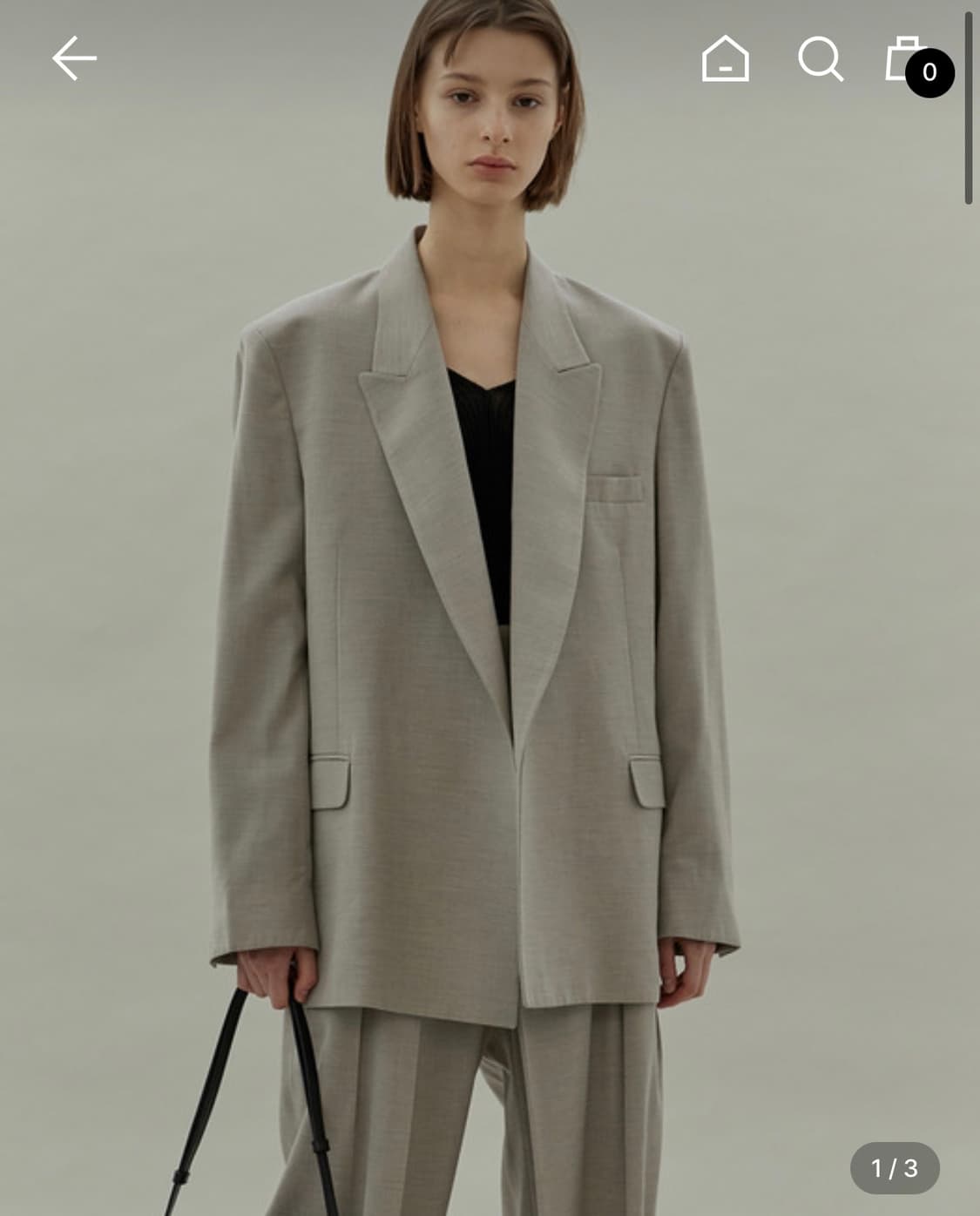 로우클래식 자켓(M)+슬랙스(XS) 셋업  상품이미지2