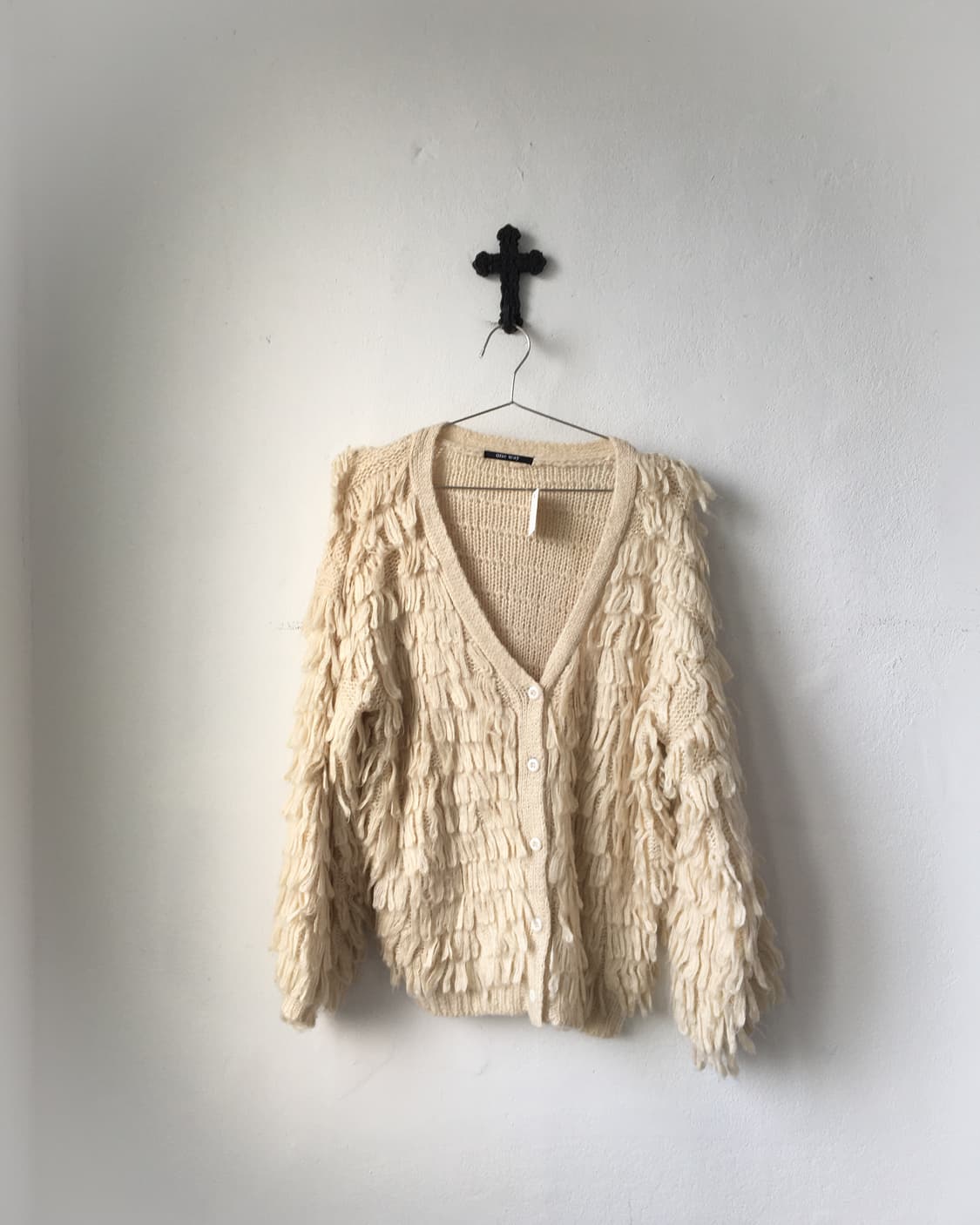 Fluffy knit cardigan 상품이미지2