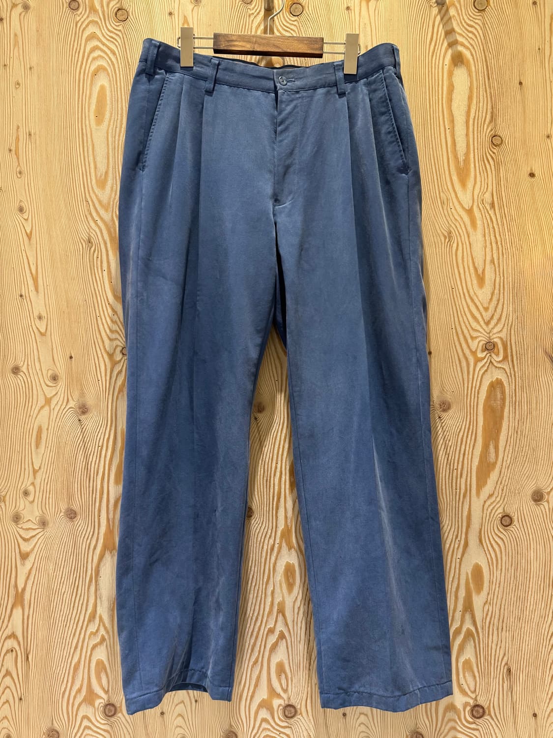 빅존 BIG JOHN 투 턱 릴랙스 핏 팬츠 상품이미지1