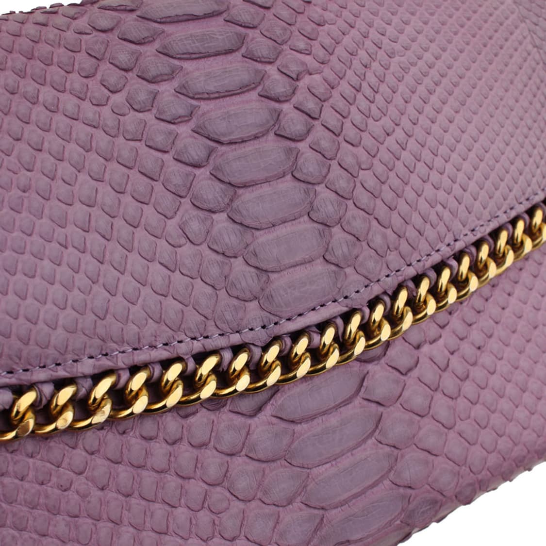 CASHHIMI 아나콘다 바이올렛 금장 플랩 클러치겸 숄더백 상품이미지7
