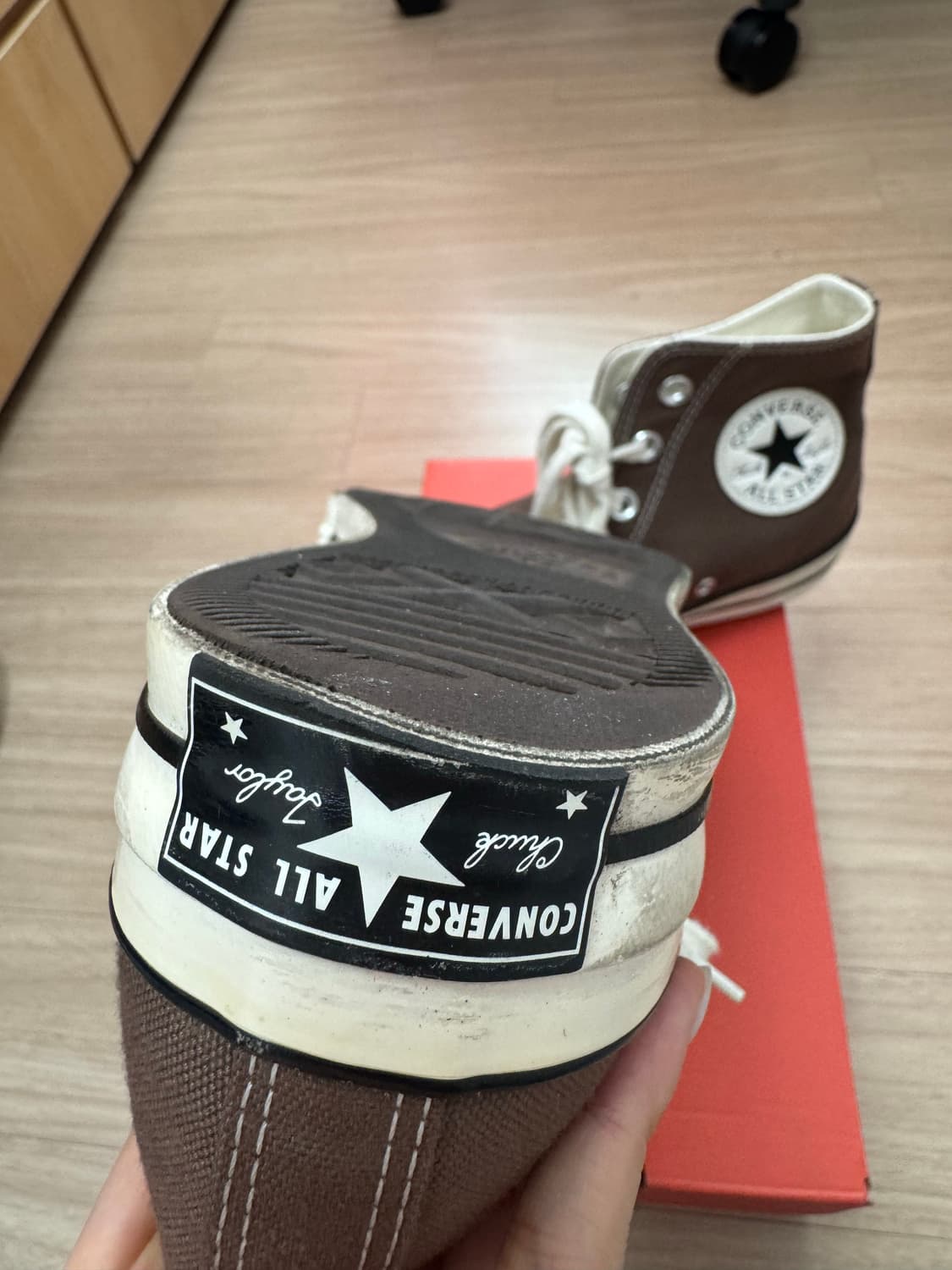 [240] 컨버스 척테일러 하이 브라운 상품이미지3