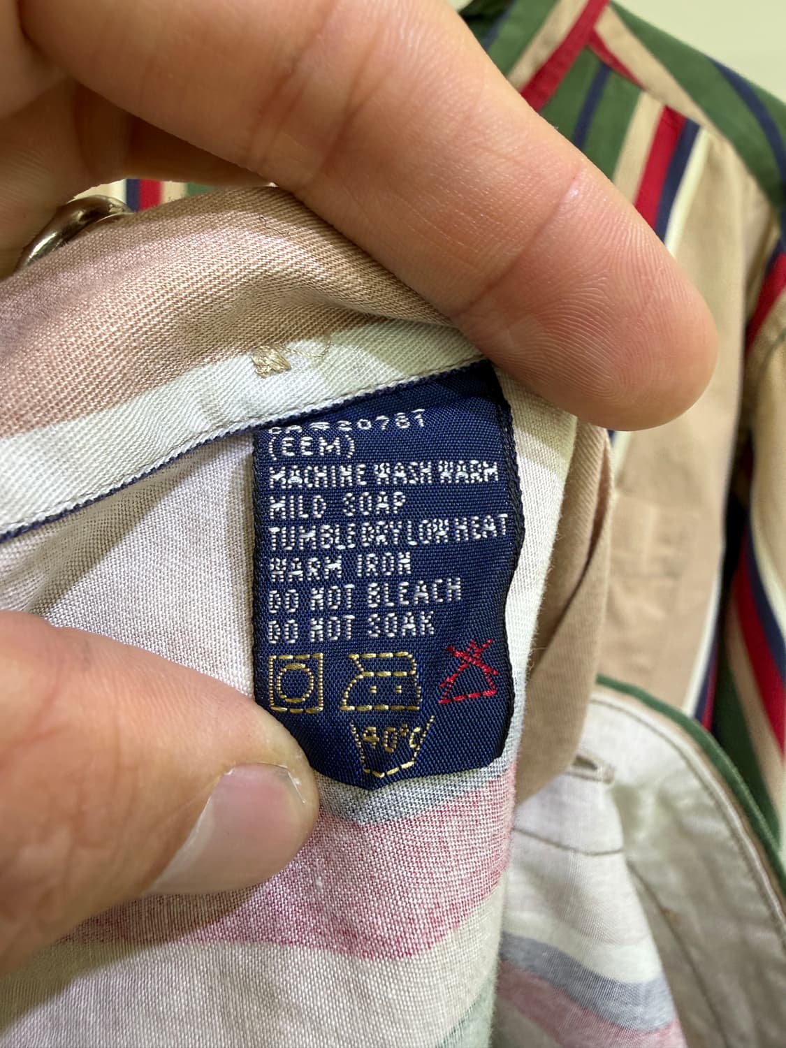 TOMMY HILFIGER 스트라이프 셔츠  상품이미지7