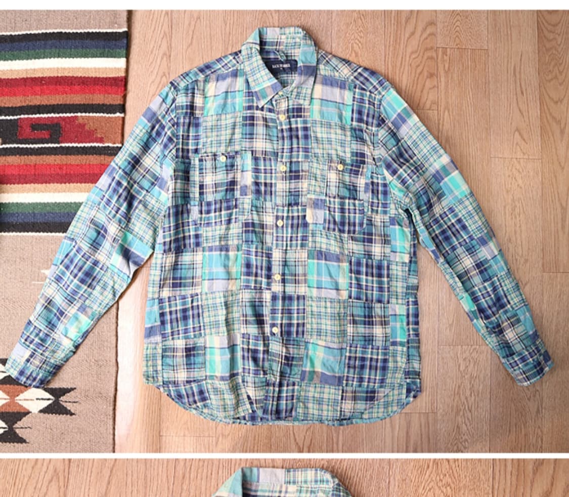 
BACK NUMBER 백넘버 코튼100% 패치워크 체크남방

 상품이미지2