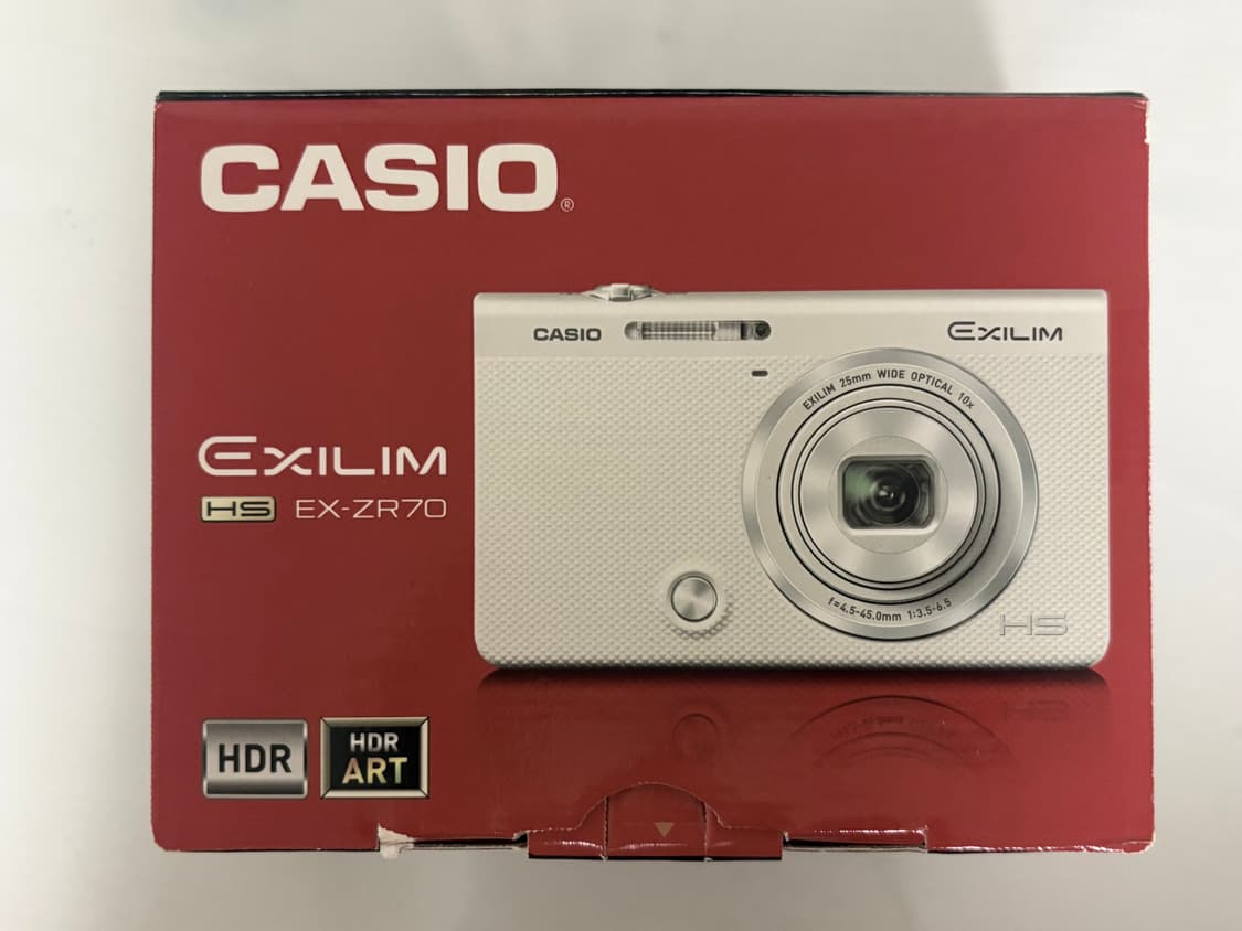 !!오늘만 할인!! CASIO ZR70 카시오 디지털카메라 풀박스 상품이미지8