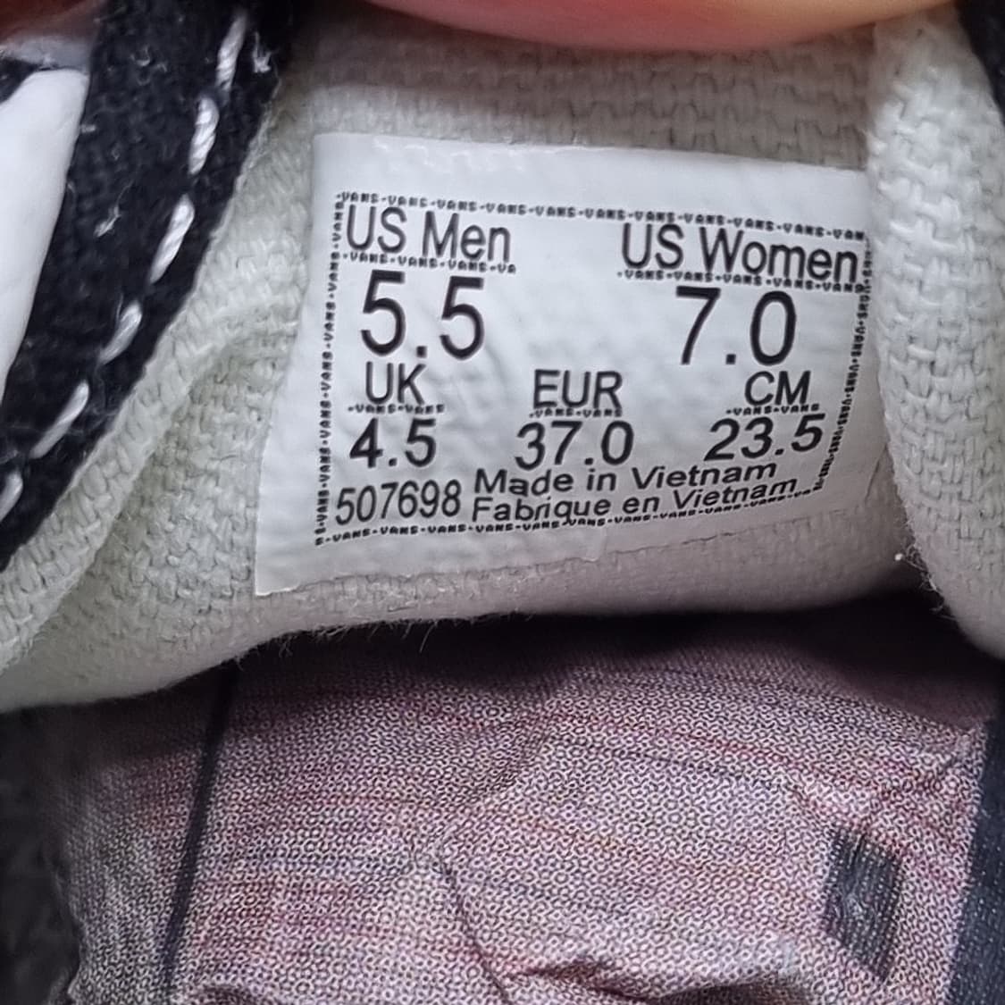 반스 에라 데이지 여성스니커즈235 상품이미지6