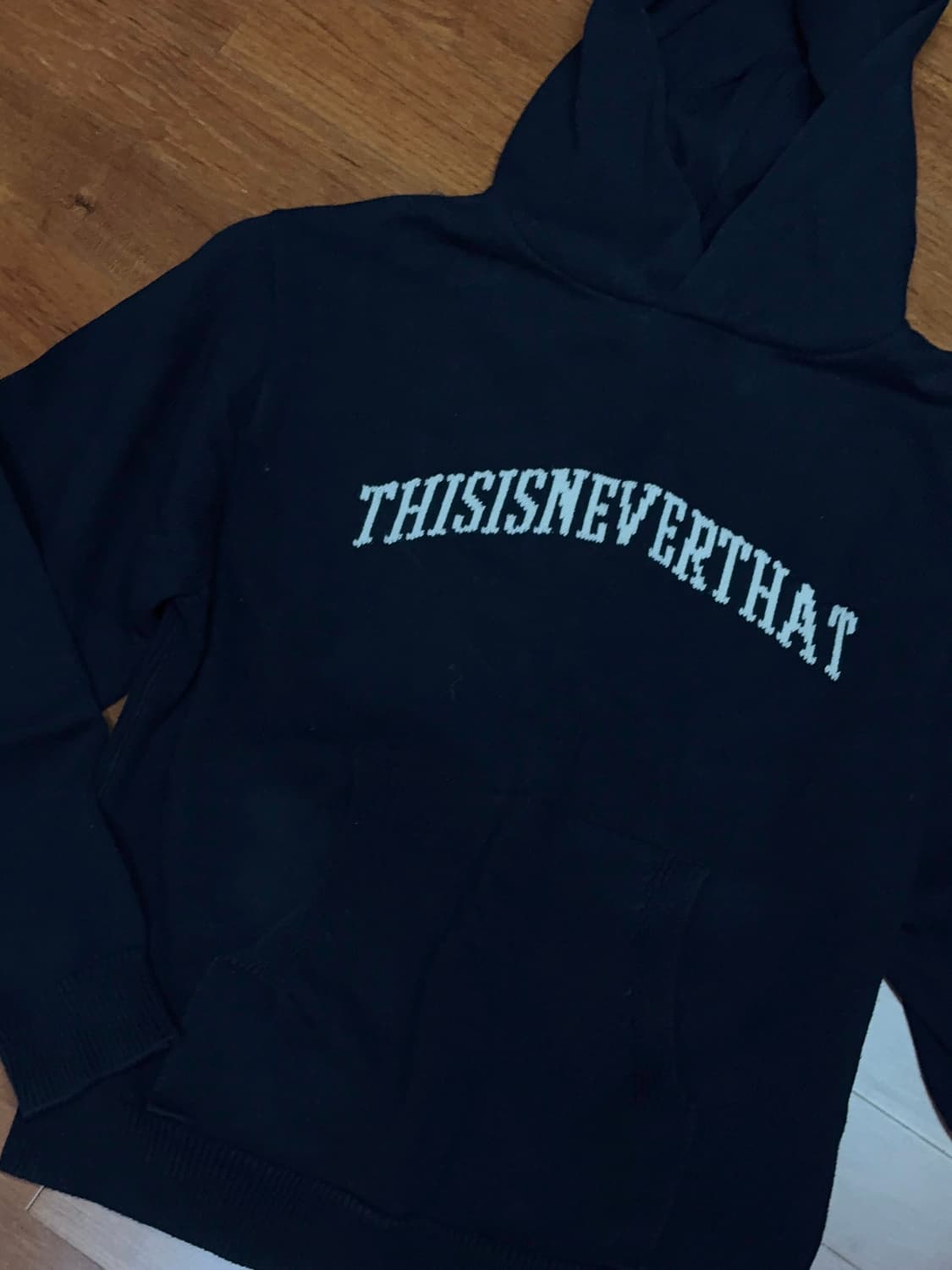 디스이즈네버댓 니트 후드 상품이미지3