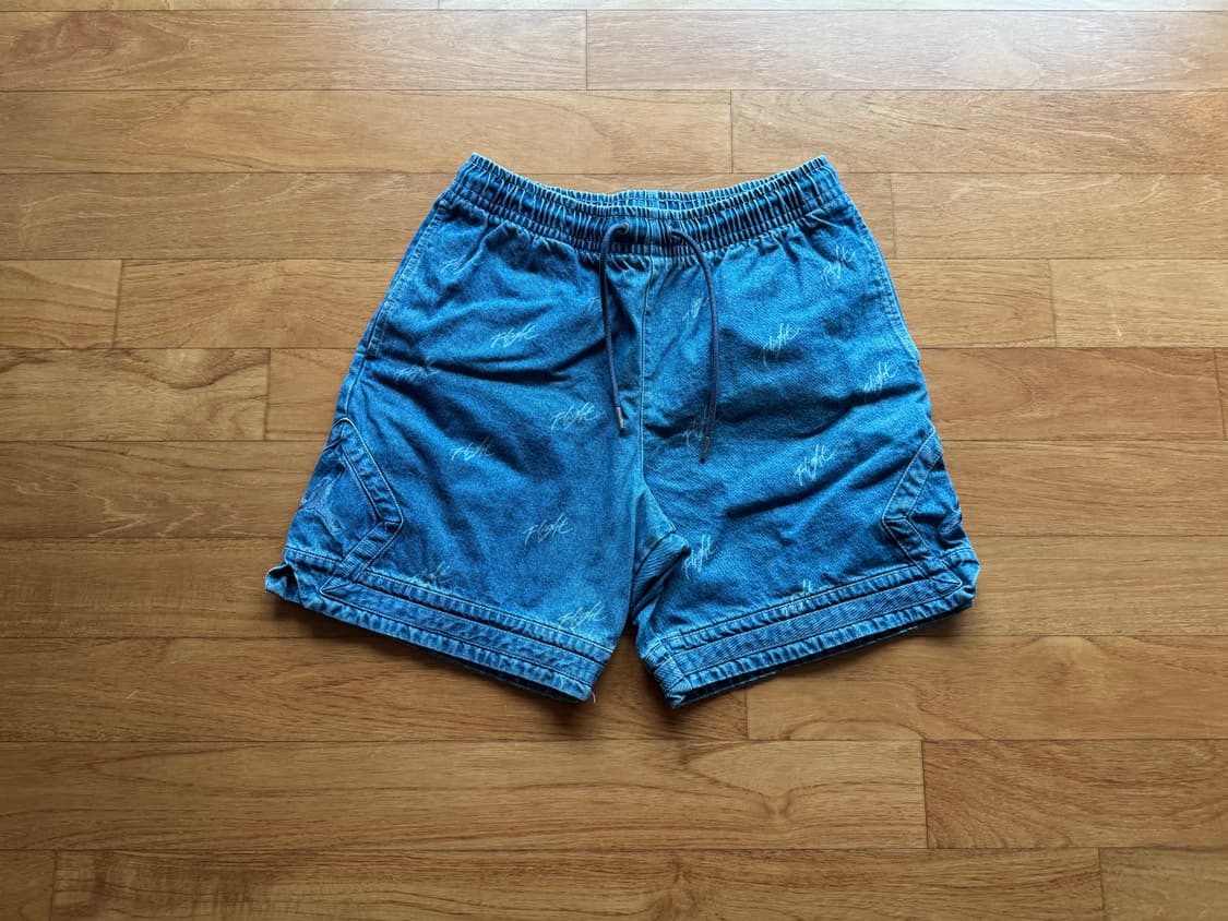 [L] 조던 데님 반바지 상품이미지1