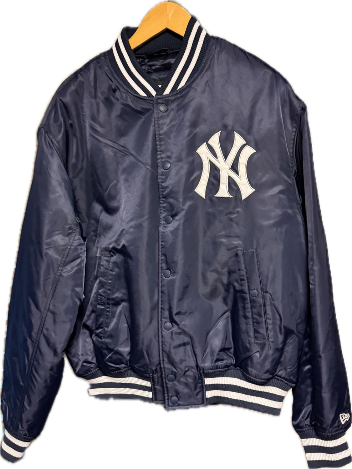 뉴에라 뉴욕 양키스 네이비 누빔 스타디움 자켓 105사이즈 상품이미지1