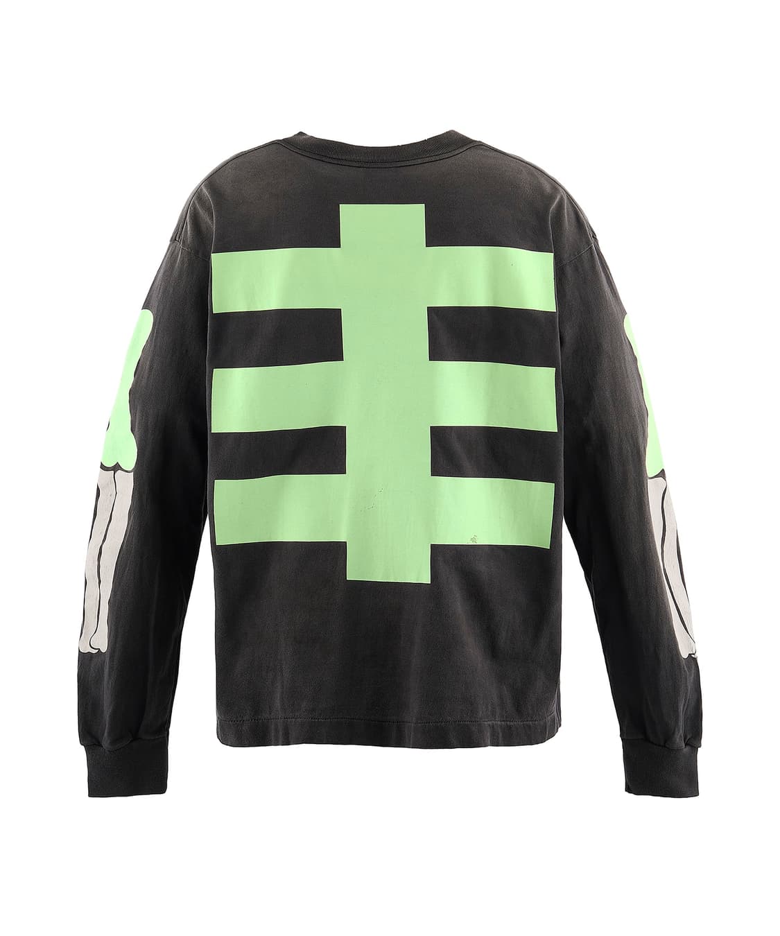 [새상품/XL] 세인트미카엘 x 바운티헌터 본 롱슬리브 티셔츠 블랙 상품이미지4