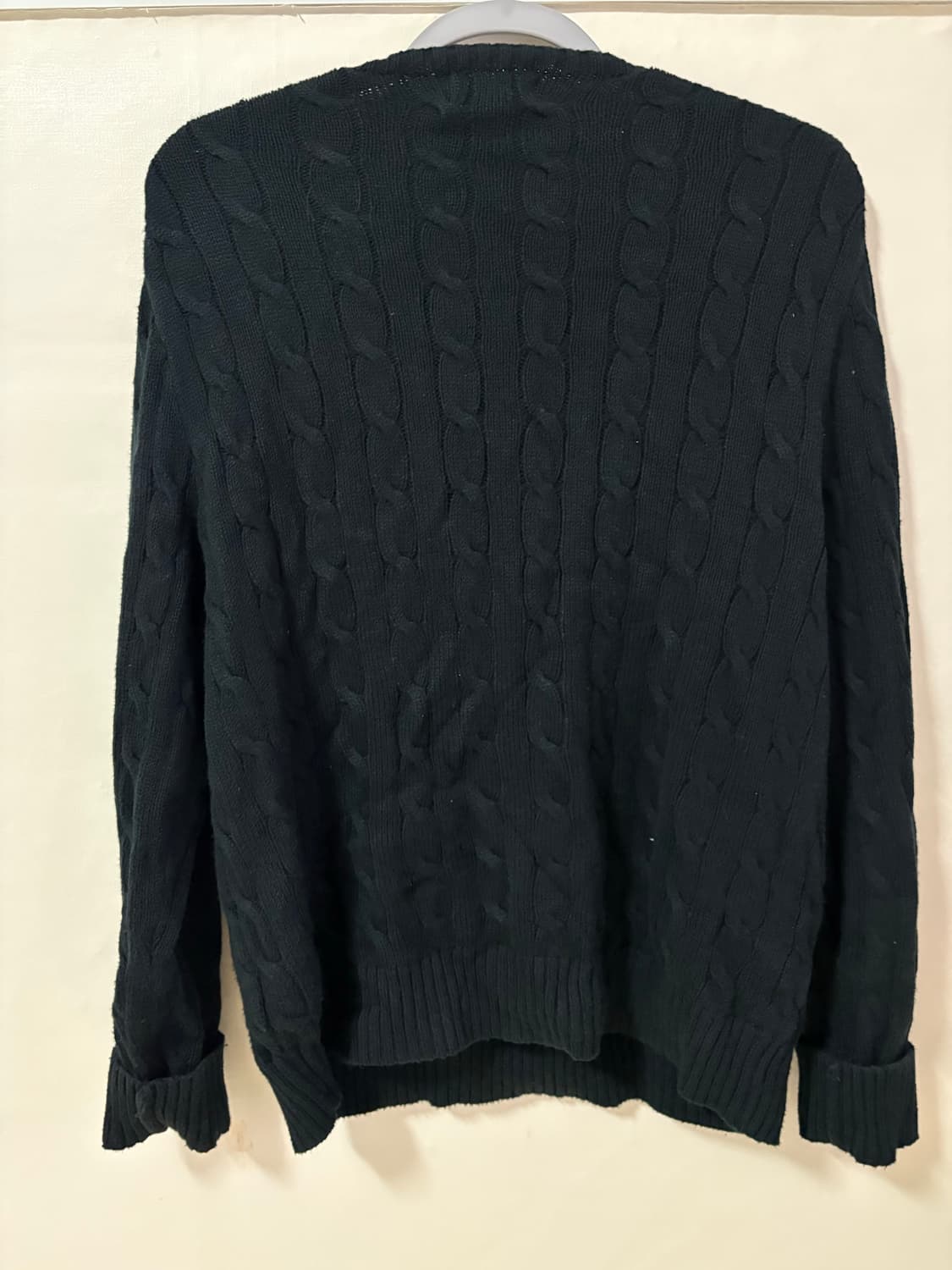 폴로 블랙 니트 상품이미지2