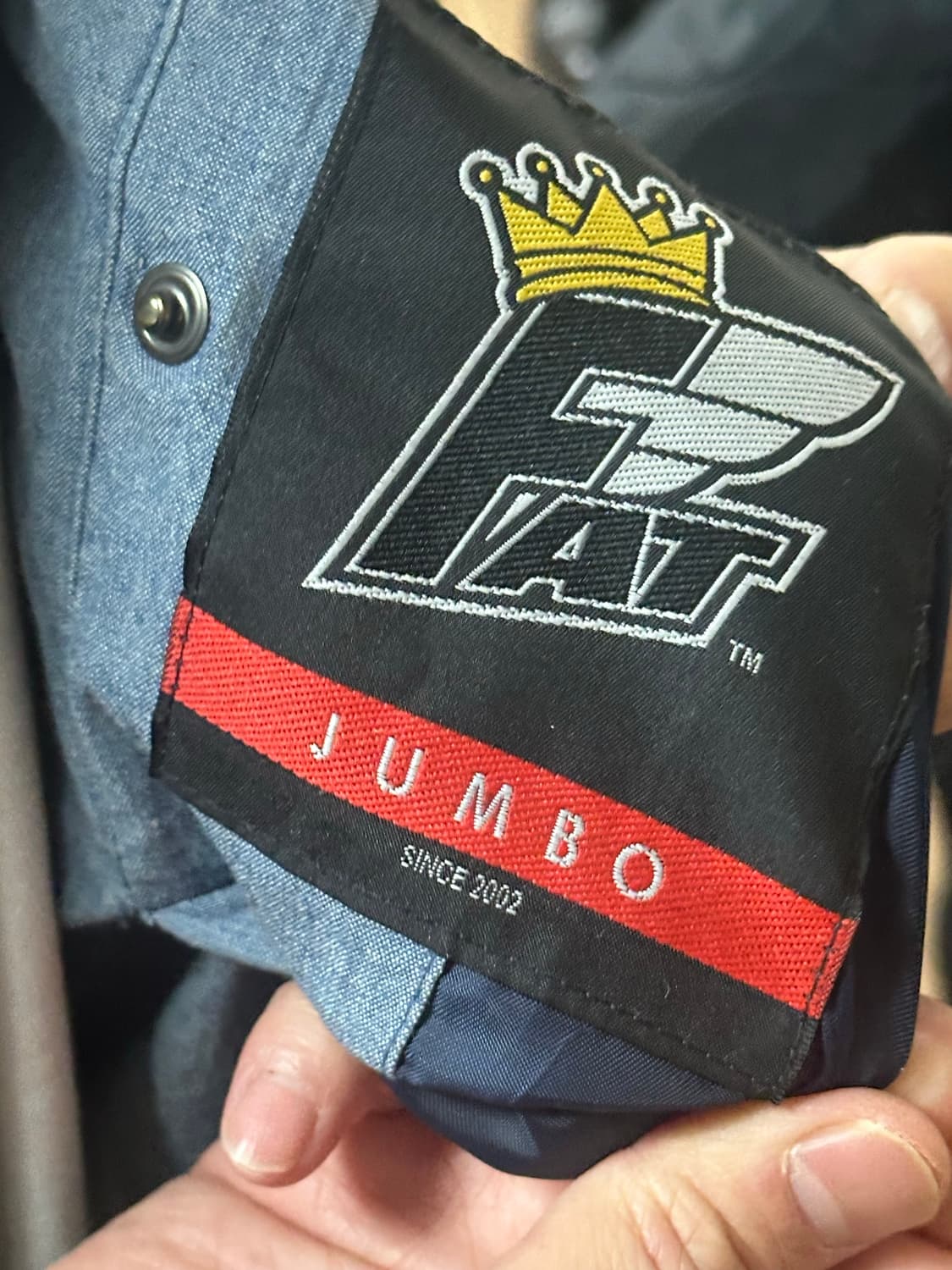 아비렉스 X FAT 콜라보 리버시블 마원 블루종 블랙 상품이미지9