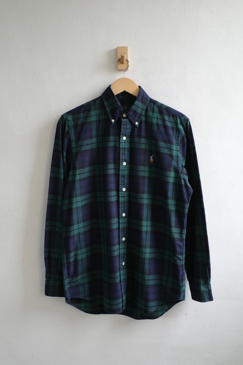 폴로 블랙 와치 셔츠 상품이미지1