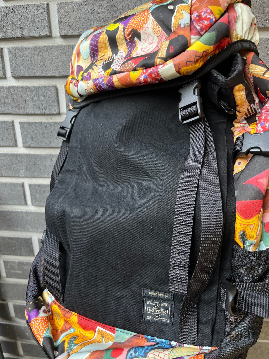 Porter x Diesel 포터x디젤 콜라보레이션 백팩 상품이미지10