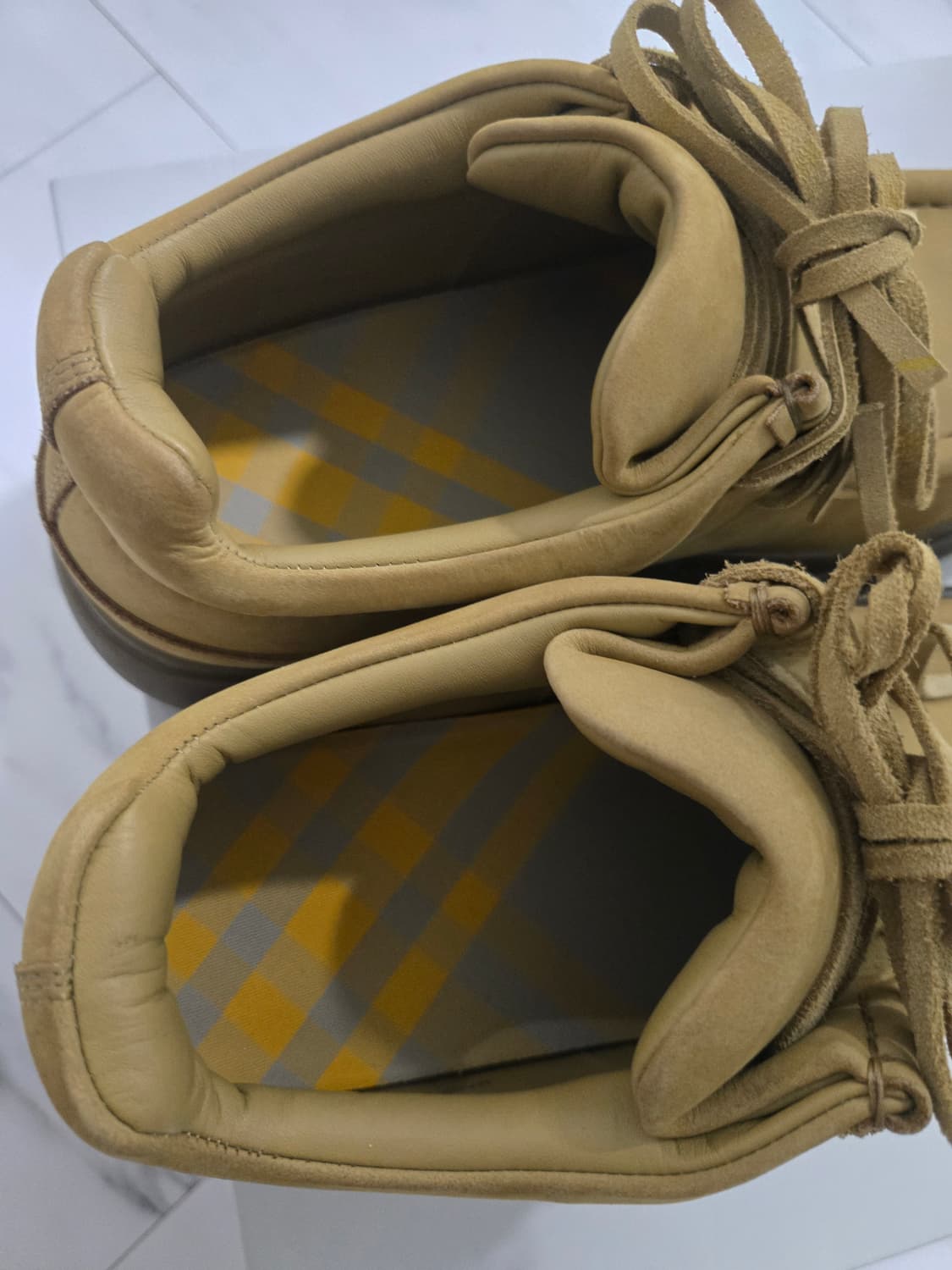 [40] 버버리 누벅 크리퍼 더비 슈즈 상품이미지2