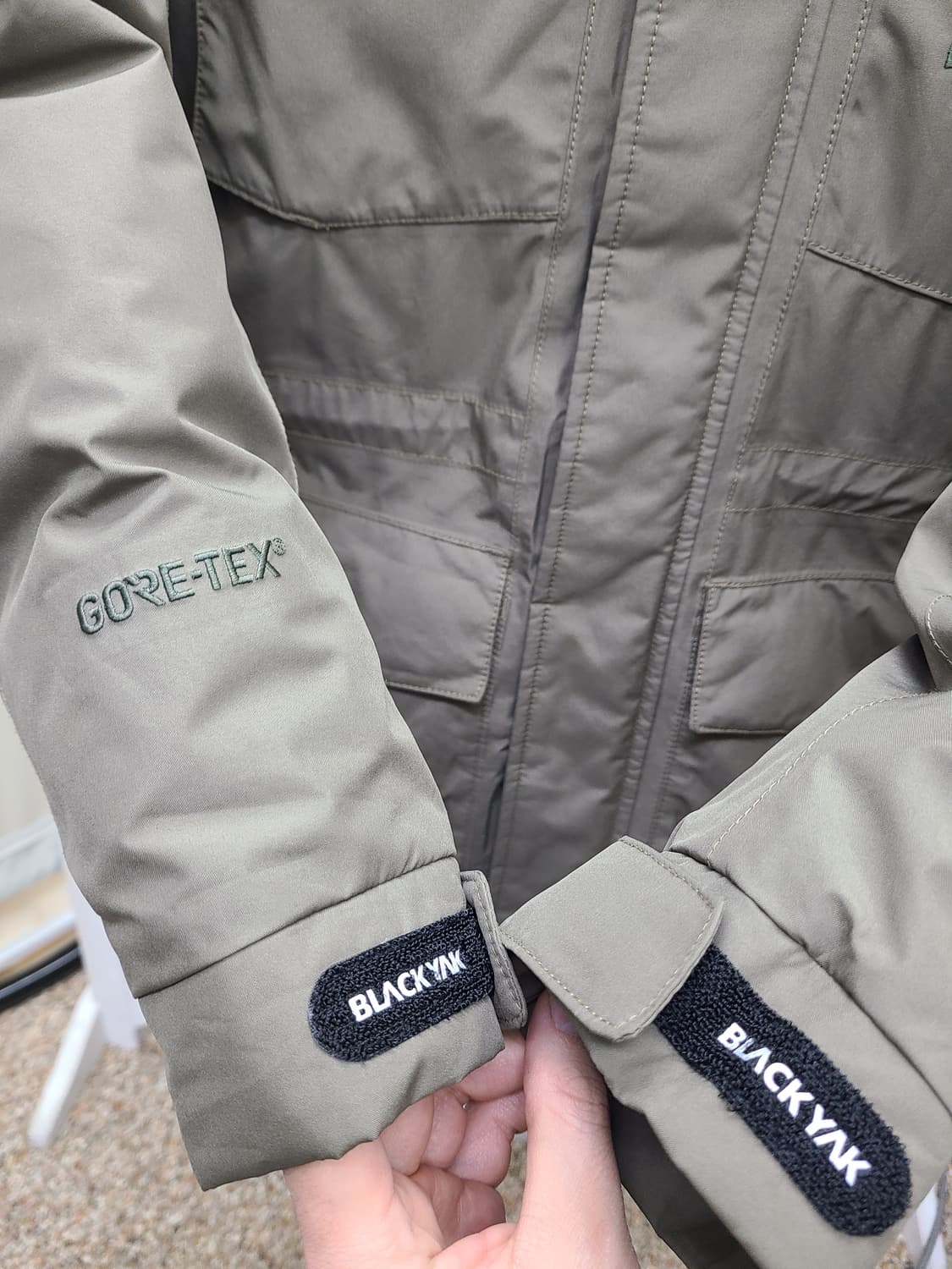 블랙야크 고어텍스 구스다운 패딩 파카 상품이미지3